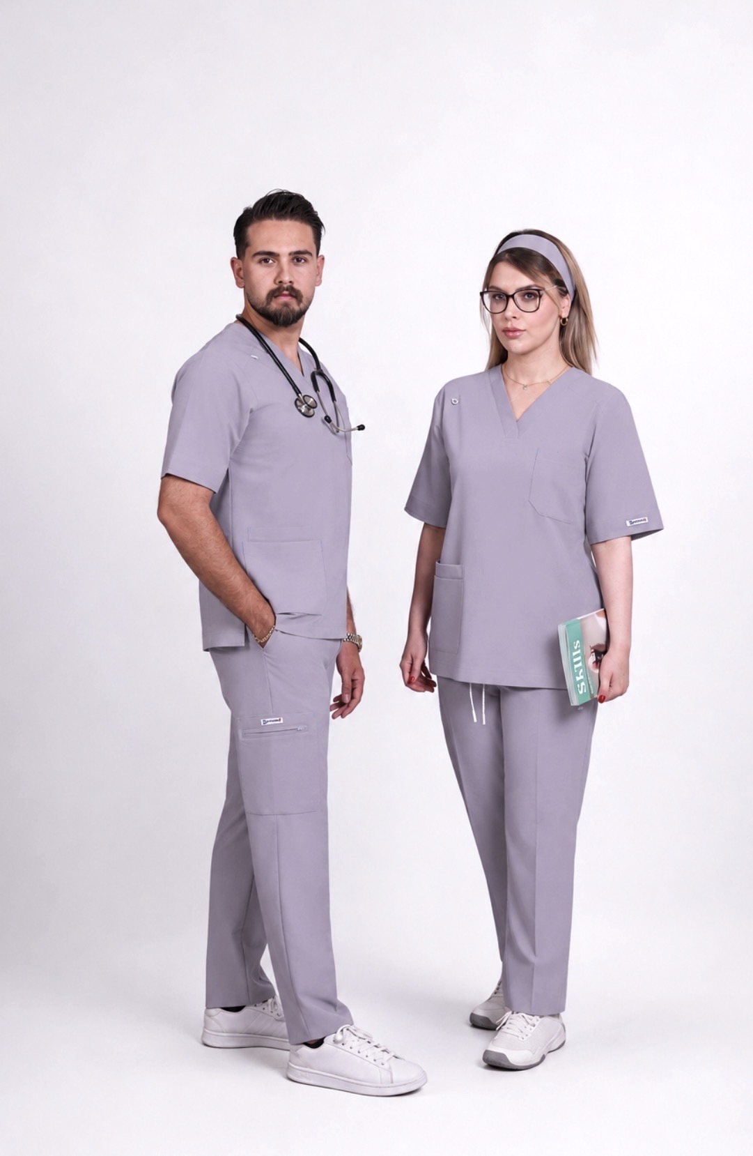 اسکراب پزشکی کشی مدل پرو طوسی اطلسی