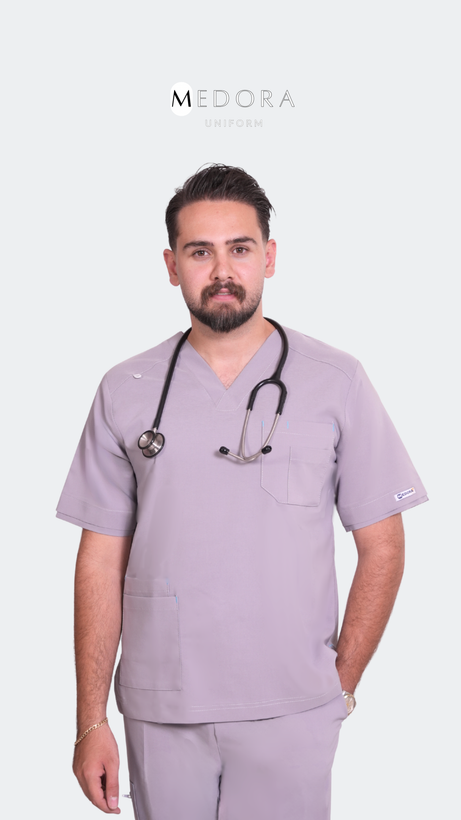 اسکراب پزشکی کشی مدل پرو طوسی اطلسی
